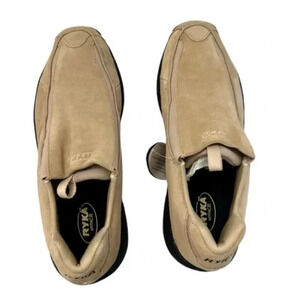 Ryka Tan Suede Cascade Roamer Low Cut Slip On Shoes with Scotch Gard Sz 10 GUC